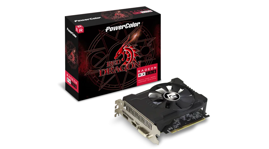 PowerColor Red Dragon Radeon RX 550 2GB GDDR5 OC V2